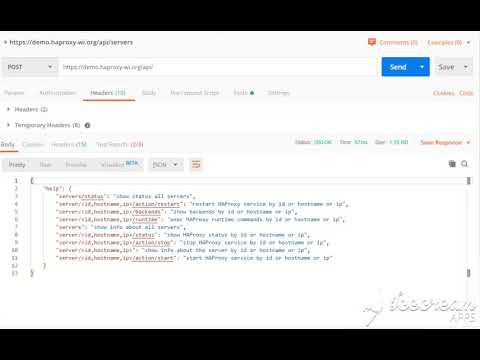 Demonstration REST API