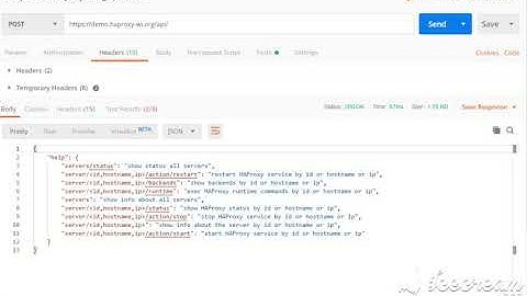 Demonstration REST API