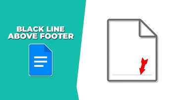 How to add a black line above footer in Google Docs