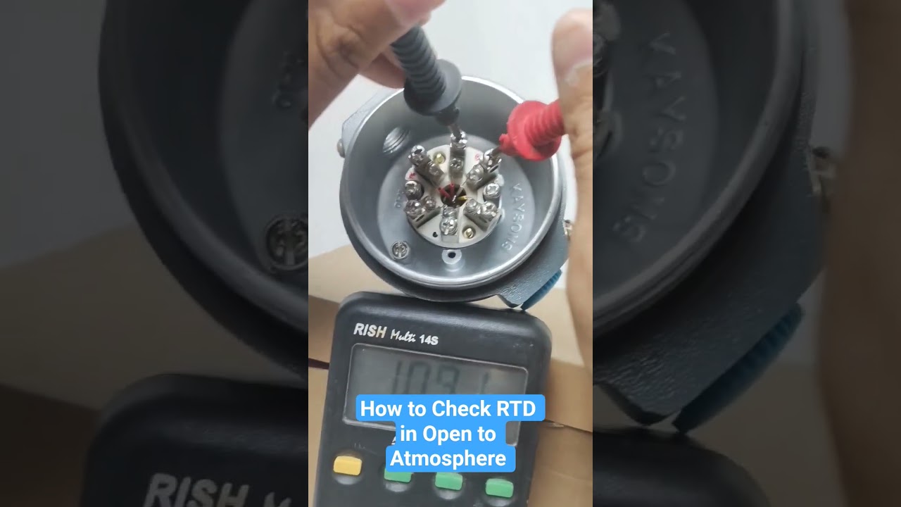 How to Check RTD in Open Air | Quick RTD Testing Guide 🔧 