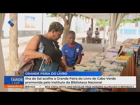 Ilha do Sal acolhe Grande Feira do Livro de Cabo Verde