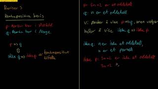 R1 010603 - Kontrapositive bevis