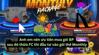 Mở thẻ gói Lottery và BP Monthly: Không bao giờ lỗ