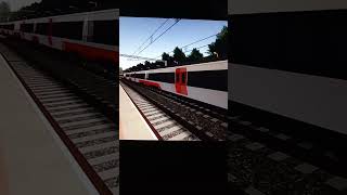 Class 745 Greater Angila Passing Harold Wood 500 Views