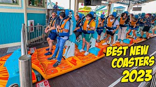 TOP 5 Best NEW Roller Coasters of 2023!