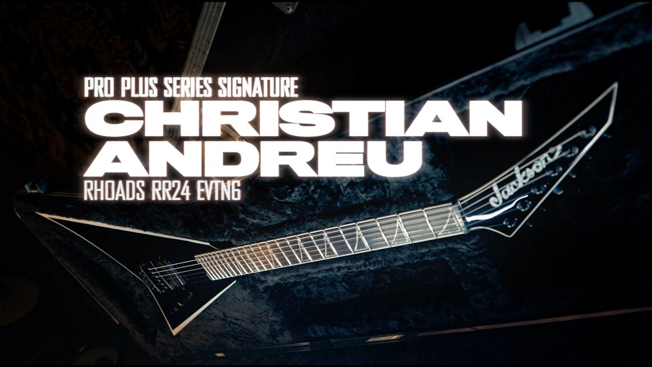 Unveiling The Christian Andreu Pro Plus Signature Rhoads RR24 EVTN6 | Jackson Guitars