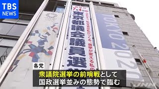 東京都議選 各党国政選挙並みの態勢 Youtube