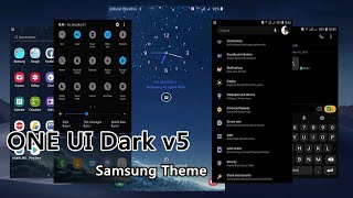 Samsung One UI For All Samsung Phones | Dark THEME V5 Black Notifications
