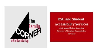 Family Corner | Student Accessibility Services