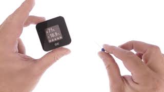 How to soft reset an Eve Room Indoor Air Quality Monitor
