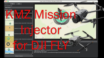 DJI KMZ Injector, upload KMZ missions into DJI FLY with just some clicks!