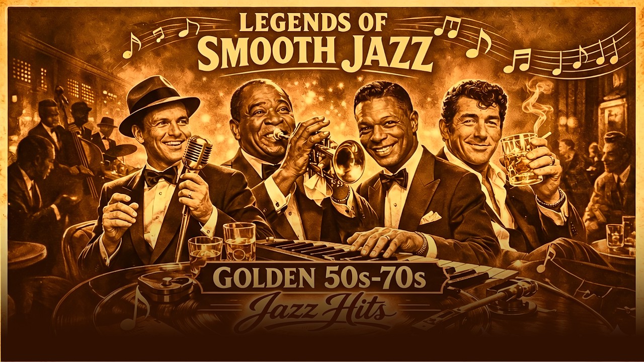 Legends of Jazz 🎶 Frank Sinatra, Nat King Cole, Louis Armstrong🎷Ultimate Jazz Classics 50s 60s 70s
