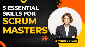 5 Essential Skills for Scrum Masters #scrummaster #agile #scrum