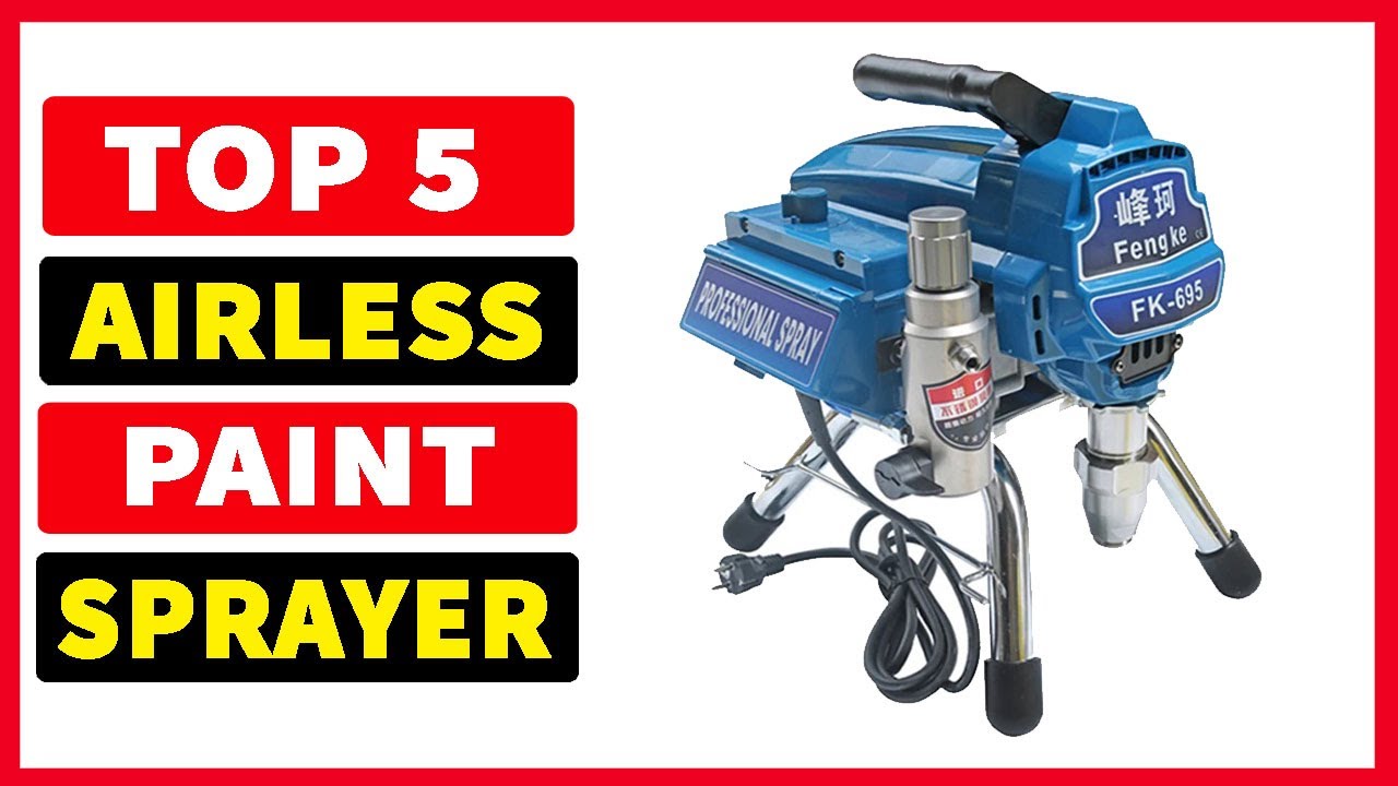 Top 5 Best Airless Paint Sprayer 2025 YouTube Maxresdefault