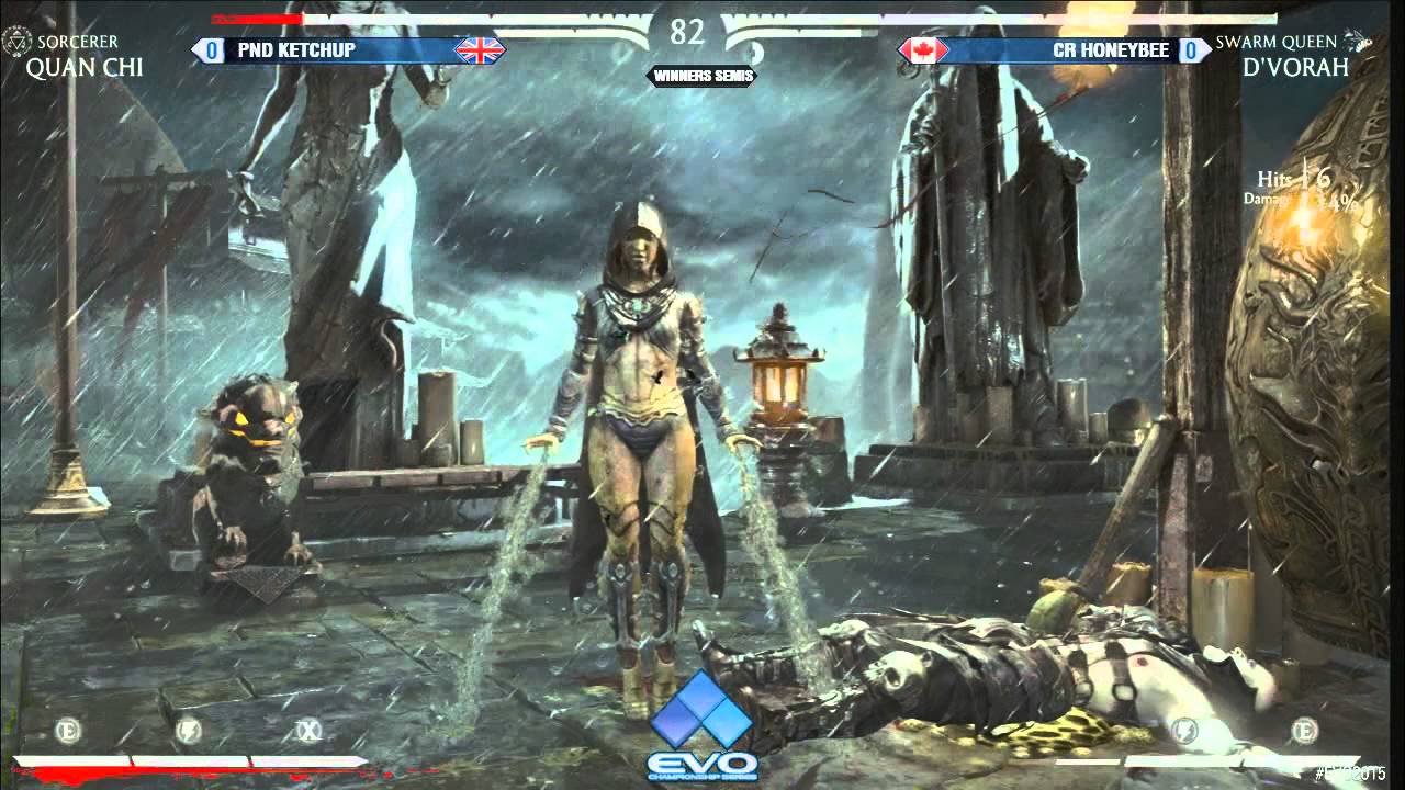 Evo 2015 - MKXTop 8: PND Ketchup vs CR Honeybee