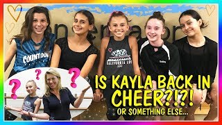 KAYLA JOINS A NEW TEAM! | IS IT FOR CHEER? | We Are The Davises