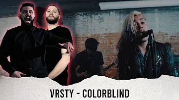 METALCORE BAND REACTS - VRSTY "COLORBLIND" - REACTION / REVIEW