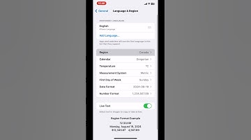 How to change iPhone region setting #usefultips #iphonesettings #ios