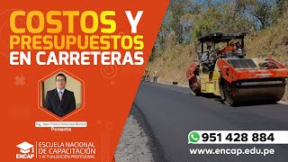 CURSO: COSTOS Y PRESUPUESTOS EN CARRETERAS - 2025