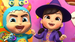 Tarian beku monster | Kartun seram | Boom Buddies Indonesia | Lagu Anak