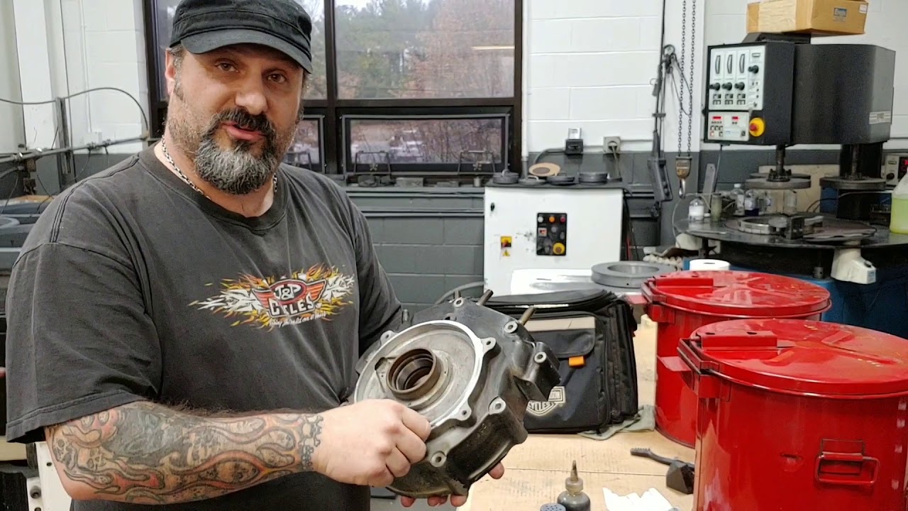 Shovelhead engine case repair YouTube