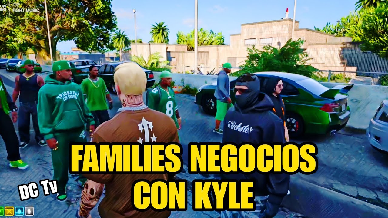 LOS FAMILIES HACEN NEGOCIOS con KYLE RASS (DESS) BOMBONAS y CHALECOS ONX ESPAÑA 
