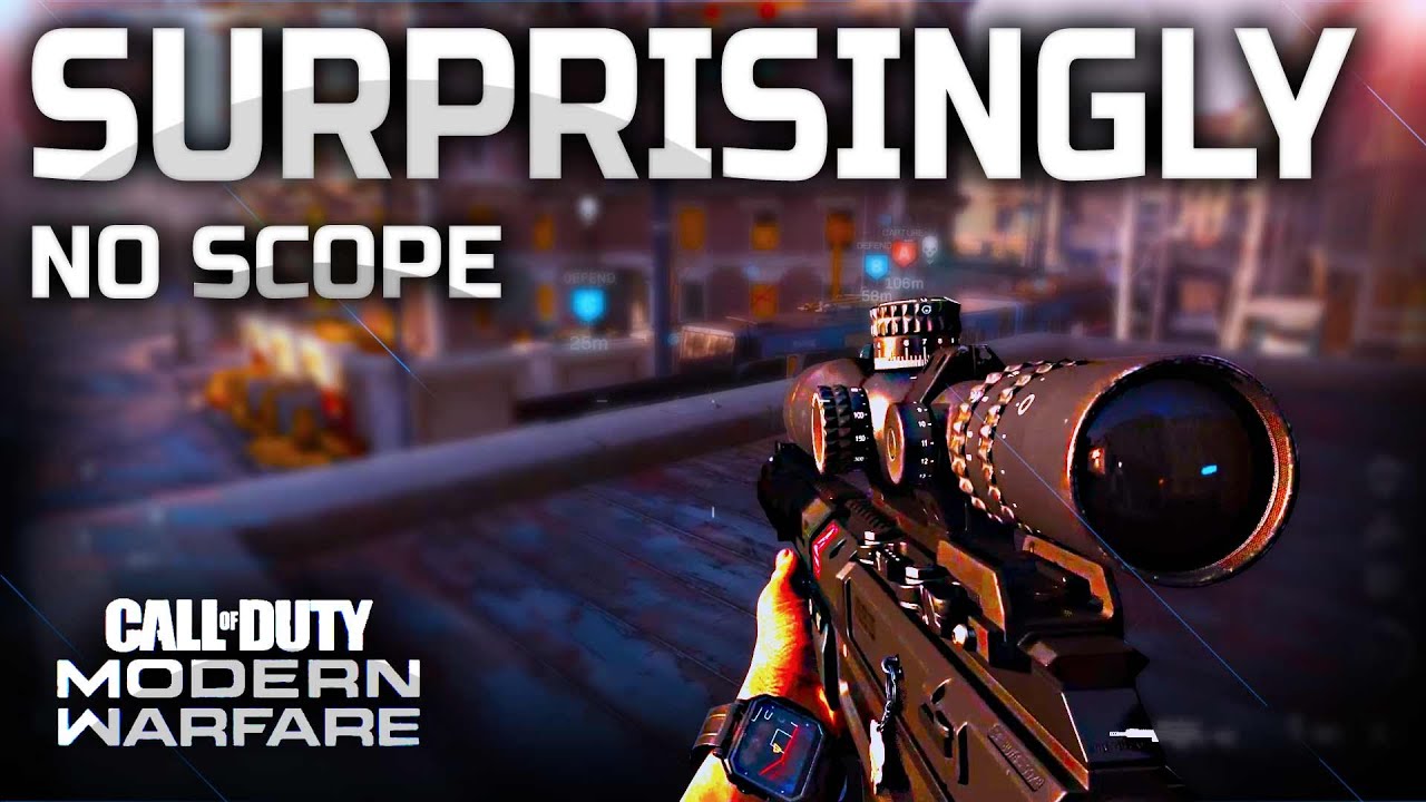Surprisingly No Scoped - Call Of Duty MW 