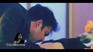 Harshika Acha Deep Navel Kiss