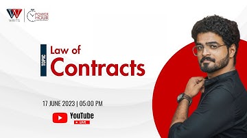 Law of Contracts - Part 3 -  Power Hour - KLEE 2023 | WRITS | Live #25