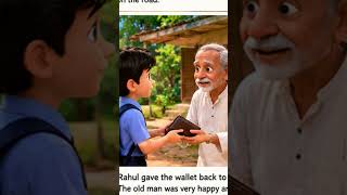 The Honest Boy Returns Lost Wallet | 3D Moral Story For Kids | Honesty is the Best Policy