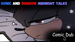Sonic and Shadow Midnight Talks (Sonic Comic Dub VA)