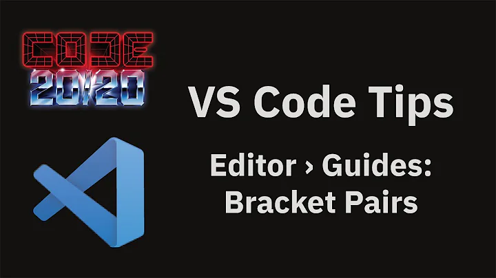 VS Code tips — Colorful editor indent guides