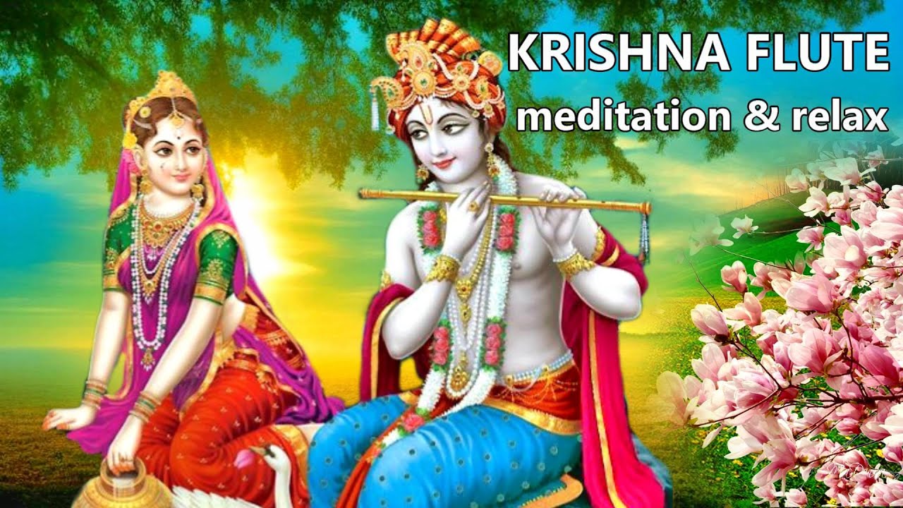 KRISHNA FLUTE MUSIC  MEDITATION  RELAXING MUSIC FLUTEMORNING FLUTEYOGAPOSITIVE ENERGY365