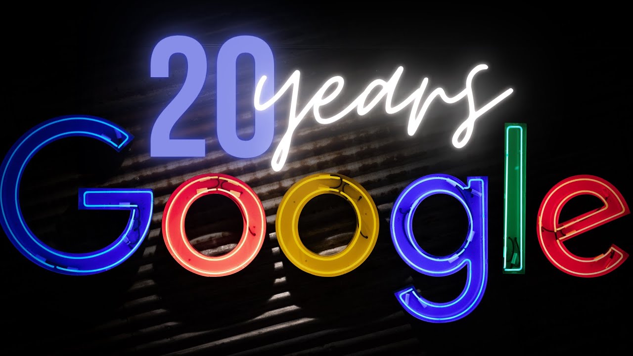 20 Years of Google.com (1998-2020)