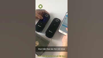 Homekit - Cách cài mật mã khoá AB-18B app TTLock