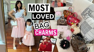 MY MOST LOVED BAG CHARM COLLECTION / TOP 5 FAVS | HERMES, LV, LINDIESS, FENDI | CHARIS❤️ screenshot 4