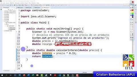 calcular interés o un descuento mediante un método con return en JAVA