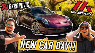 We Got A New Porsche 992 GT3 Touring | Manthey Racing Kit & Akrapovic Exhaust!