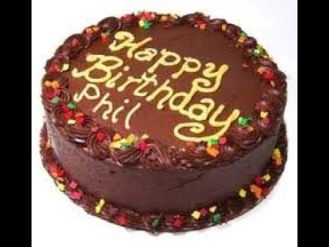 Phil - Cakes Pasteles_90 - Happy Birthday - YouTube