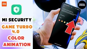 Mi Security biggest update|Game turbo 4.0| color animation|New UI of automatic tasks|sim security