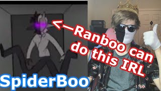 Ranboo says he can Spread himself on his wall like a SPIDER and LEVITATE *Flexible, but Weird Ranboo screenshot 4