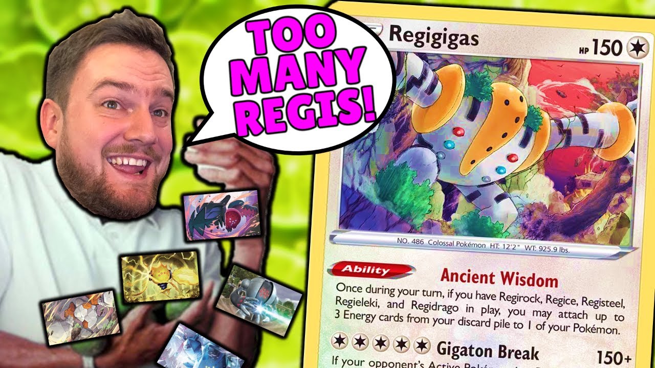 Regigigas Pokemon Go  Pokemon, Pokemon logo, Pokemon cards