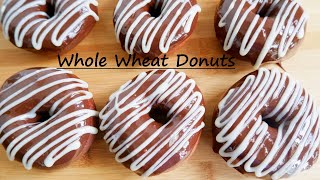 Perfect Donut Recipe | Soft and Fluffy Whole Wheat Donuts | Chocolate Donuts | Atta Donuts | Rianza