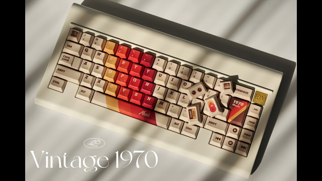 Groove Back in Time: Exploring the 1970s Retro Music-inspired Keycaps ...