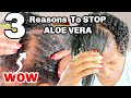 THE ONLY Way To Use Aloe Vera on Low Porosity Hair For HAIR GROWTH + GIVE AWAY