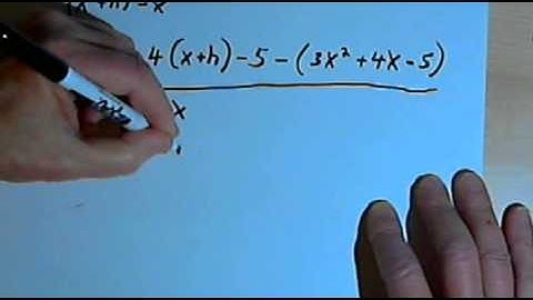 The Difference Quotient  143-2.6.4
