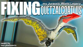 Finishing up details on my QUETZALCOATLUS!