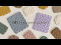 DIY | macrame teapot coaster saucer mat celtic knot | 마크라메 티포트 코스터 매트 냄비 받침
