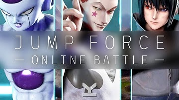 Jump Force - Online Battle - Frieza, Hisoka Morow and Sasuke Uchiha