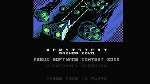 PERSISTENT  !!  ATARI 800 XL - ABBUC SOFTWARE CONTEST 2020